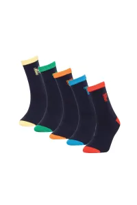 DEFACTO Boys 5 Pack Cotton Long Socks #6433478
