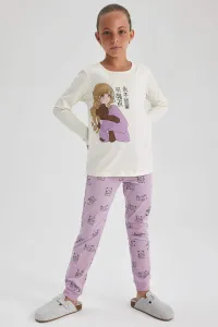 DEFACTO Regular Fit Knitted Pyjamas