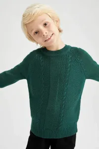 DEFACTO Boy Regular Fit Crew Neck Knitwear Sweater #8416424