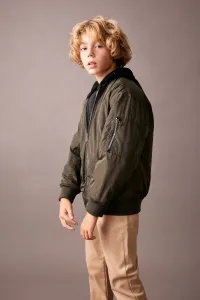 DEFACTO Boy Double Sided College Collar Bomber Jacket #9191249