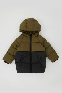 DEFACTO Boy Fleece Lined Water Repellent Puffer Jacket