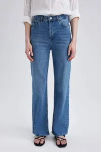 DEFACTO 90's Wide Leg Slit Jeans