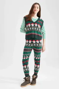DEFACTO Christmas Themed Jogger Pants #7562086
