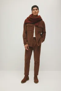 DEFACTO Tailored Fit Corduroy Trousers