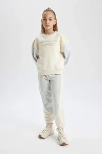 DEFACTO Girl Jogger Thick Sweatshirt Fabric Pant #9050463