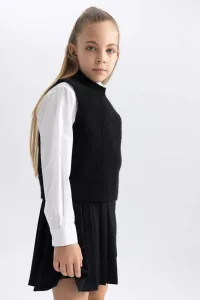 DEFACTO Girl Regular Fit Crew Neck Sweater Vest #8094422