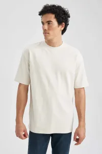 DEFACTO Oversize Fit Crew Neck Basic Short Sleeve T-Shirt