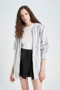DEFACTO Oversize Fit Hooded Cardigan #6941690