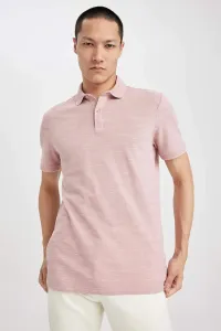 DEFACTO Slim Fit Polo Neck Short Sleeve T-Shirt #8653385