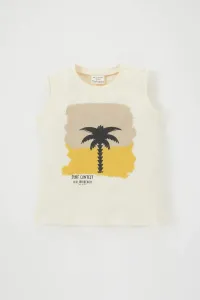 DEFACTO Baby Boy Palm Pattern Singlet #6675547