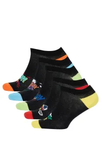 DEFACTO Men 5 Pack Cotton Booties Socks #6439111