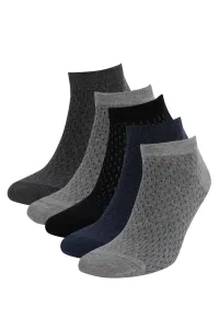DEFACTO Men's 5 Pack Booties Socks