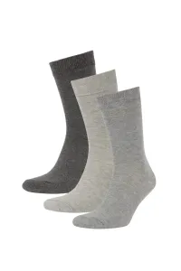 DEFACTO Men's Cotton 3-pack Long Socks #6439431