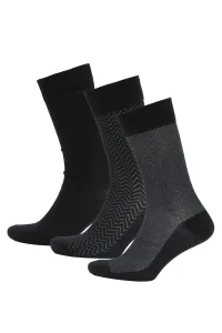 DEFACTO Men's Cotton 3-Pack Socks #6435080