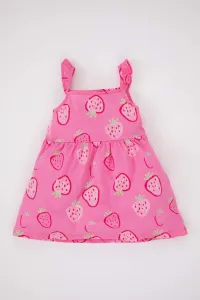 DEFACTO Baby Girl Patterned Strap Dress #6652058