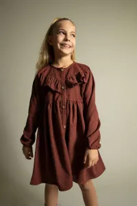 DEFACTO Velvet Woven Dress