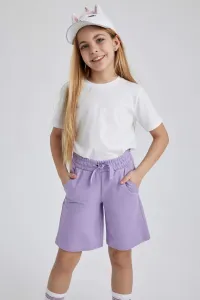 DEFACTO Girls' Sweatshirt Fabric Shorts #6618258
