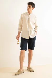 DEFACTO Regular Fit Linen-Shorts
