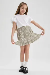 DEFACTO Girl Patterned Skirt #6617089
