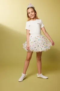 DEFACTO Girl Patterned Tutu Skirt Crown 2 Piece Set #7066720