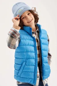 DEFACTO Boy Water Repellent Stand Collar Inflatable Vest