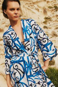 Nefes Istanbul X Defacto Patterned Kimono #7573483
