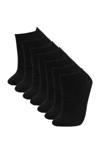 DEFACTO Women's 7 Pack Short Socks #6435166