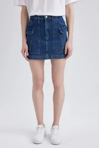DEFACTO Cargo Fit Jean Mini Skirt