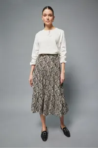 DEFACTO Traditional Ayrobin Midi Skirt