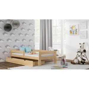 Detská drevená posteľ - 200x90 cm #4057843