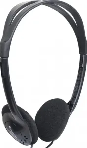 Defender Aura 101, sluchátka, ovládání hlasitosti, černá, otevřená, 3.5 mm jack
