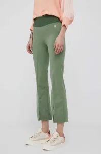 Nohavice Deha dámske, zelená farba