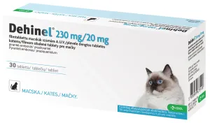 DEHINEL 230 mg/20 mg pre mačky tbl flm 1x30 ks #127458