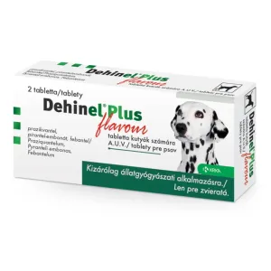 DEHINEL PLUS FLAVOUR - tablety na odčervenie psov 2tbl
