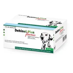 DEHINEL PLUS FLAVOUR - tablety na odčervenie psov 10x10tbl