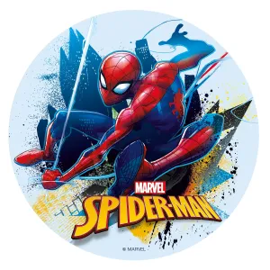 Dekora Jedlý papier bez cukru -  Spiderman 16 cm