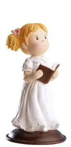 Dekora Figúrka na prvé sväté prijímanie - Dievča s bibliou
