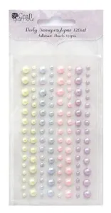 Dekoračné perličky Pastel Candies - 120 ks