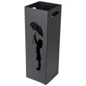 Stojan na dáždniky 60 cm čierny #1595018