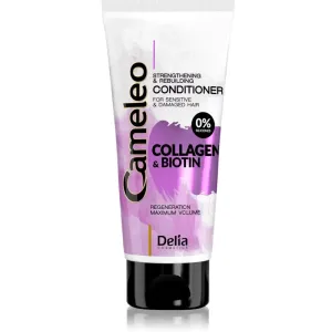 Delia Cosmetics Cameleo Collagen & Biotin posilňujúci kondicionér pre poškodené a krehké vlasy 200 ml #885660