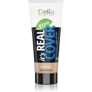 Delia Cosmetics It's Real Cover krycí make-up odtieň 203 Latte 30 ml