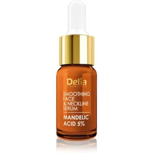 Delia Cosmetics Professional Face Care Mandelic Acid vyhladzujúce sérum s kyselinou mandľovou na tvár, krk a dekolt 10 ml