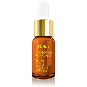 Delia Cosmetics Professional Face Care Vitamin C rozjasňujúce sérum s vitamínom C na tvár, krk a dekolt 10 ml #873494
