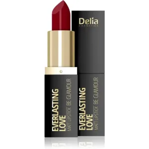 Delia Cosmetics Everlasting Love Be Glamour matný rúž odtieň 306 sexy 4 g
