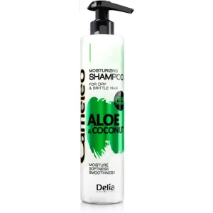Delia Cosmetics Cameleo Aloe & Coconut hydratačný šampón pre suché a slabé vlasy 250 ml #885667
