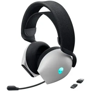 Dell Alienware Dual Mode Wireless Gaming Headset – AW720H (Lunar Light)