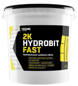 2K HYDROBIT FAST - Rýchloschnúca asfaltová stierka cierna 30 kg