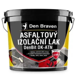 DEN BRAVEN Asfaltový izolačný lak DenBit DK-ATN 9 kg