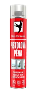 DEN BRAVEN - Pištoľová pena žltá 750 ml #4374125