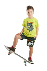 Denokids Skateboard Hypo Boys T-shirt Shorts Set #9001253